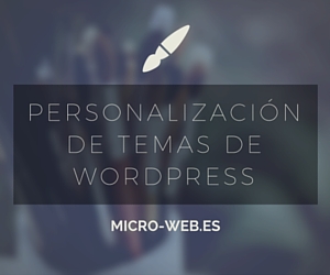 Personaliza tu tema visual de WordPress