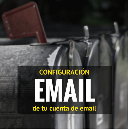 Configuración email